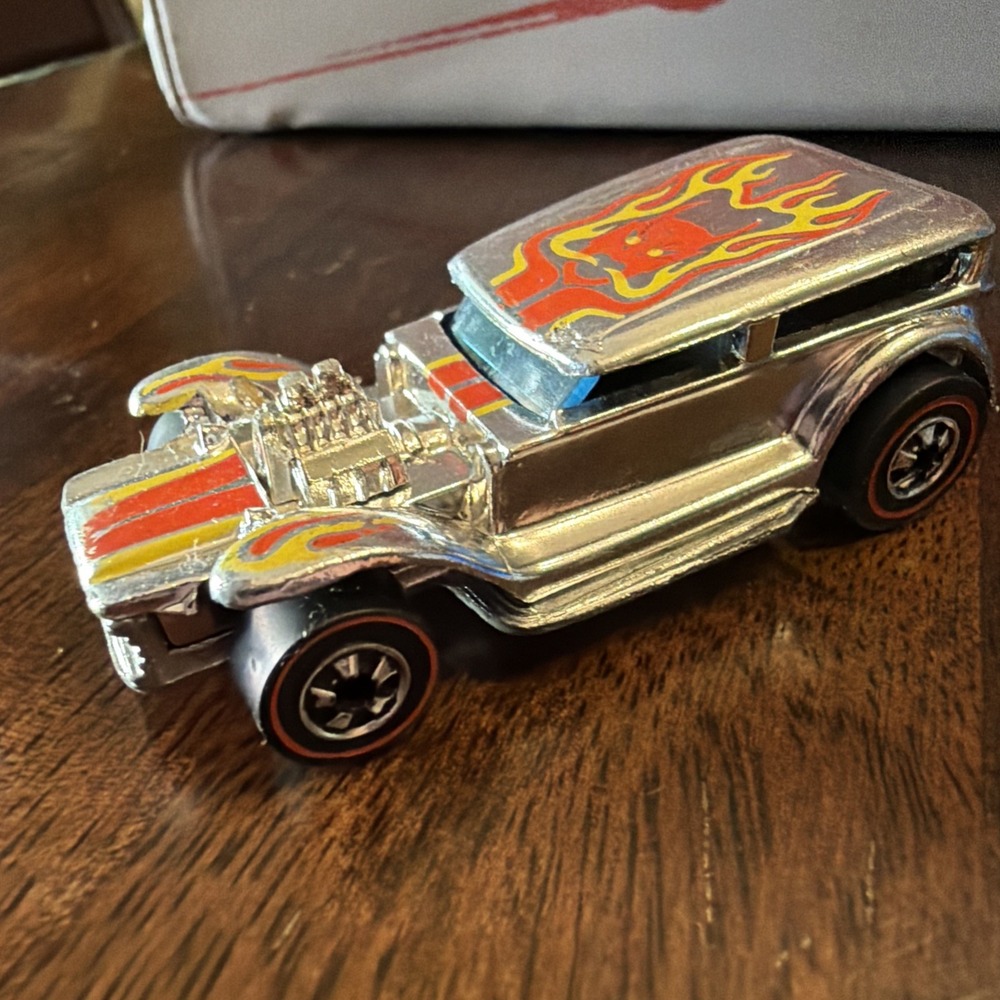 Hot Wheels Redline PROWLER Red Yellow Tampo Super Chromes Demon Very Nice
